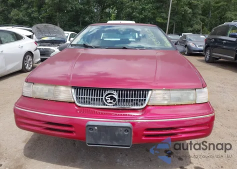 1992 Mercury Cougar Ls из США, поврежденный, VIN 1MEPM6042NH635396